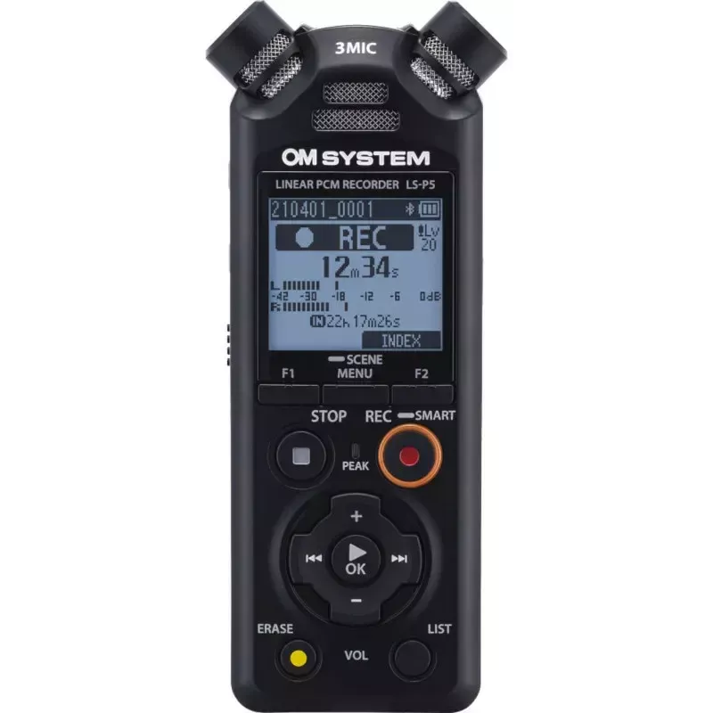 OM System LS-P5 kit, grabadora de audio (V409180BG010)