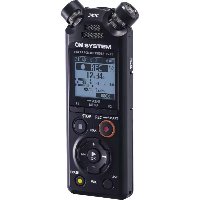 OM System LS-P5 kit, grabadora de audio (V409180BG010)