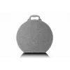 Maletín tocadiscos Lenco LS66GY con altavoces integrados, tocadiscos portátil, amplificador integrado
