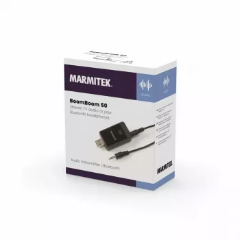 Cable de audio Marmitek BoomBoom 50 3,5 mm 30 m Negro
