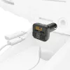 Hama 00014163 transmisor FM / cargador, AUX-IN, USB-IN, negro