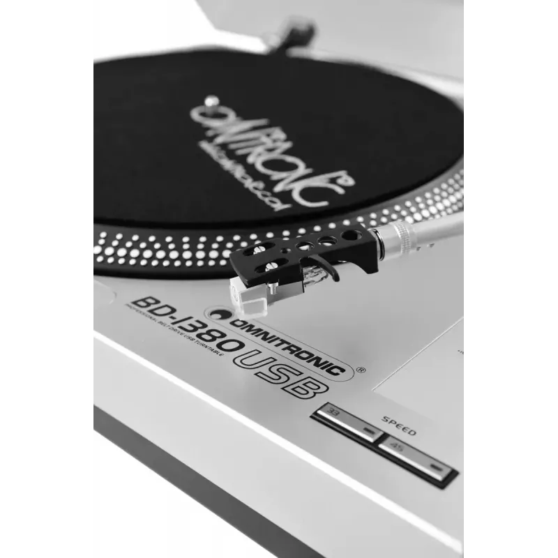 Giradiscos DJ de transmisión por correa Omnitronic 10603043