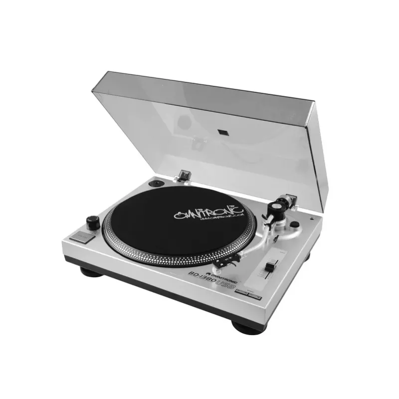 Giradiscos DJ de transmisión por correa Omnitronic 10603043