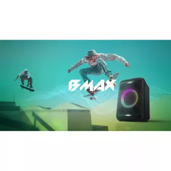Altavoz estéreo portátil Panasonic SC-BMAX5E-K Negro