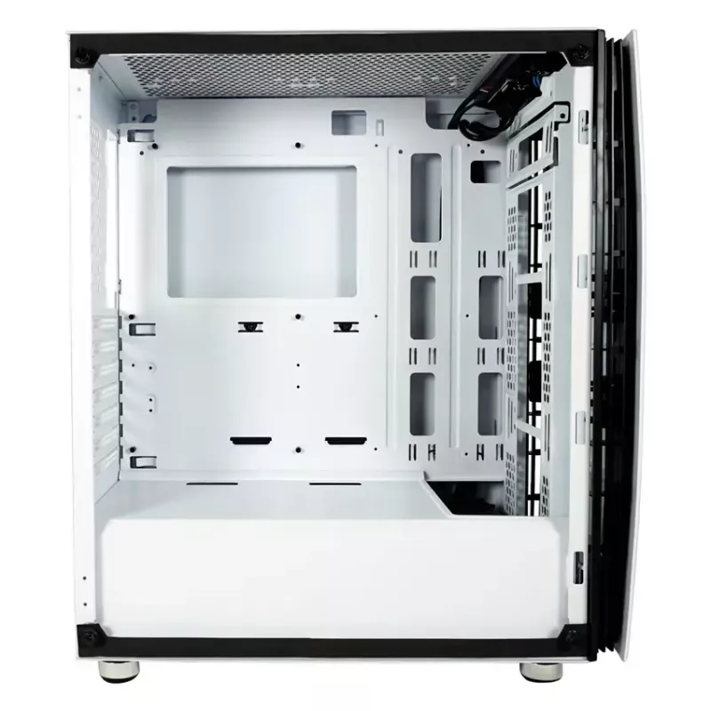Caja para PC LC-Power Gaming 713W Midi Tower Blanca