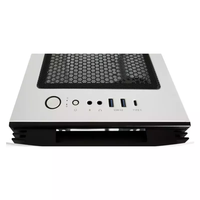 Caja para PC LC-Power Gaming 713W Midi Tower Blanca