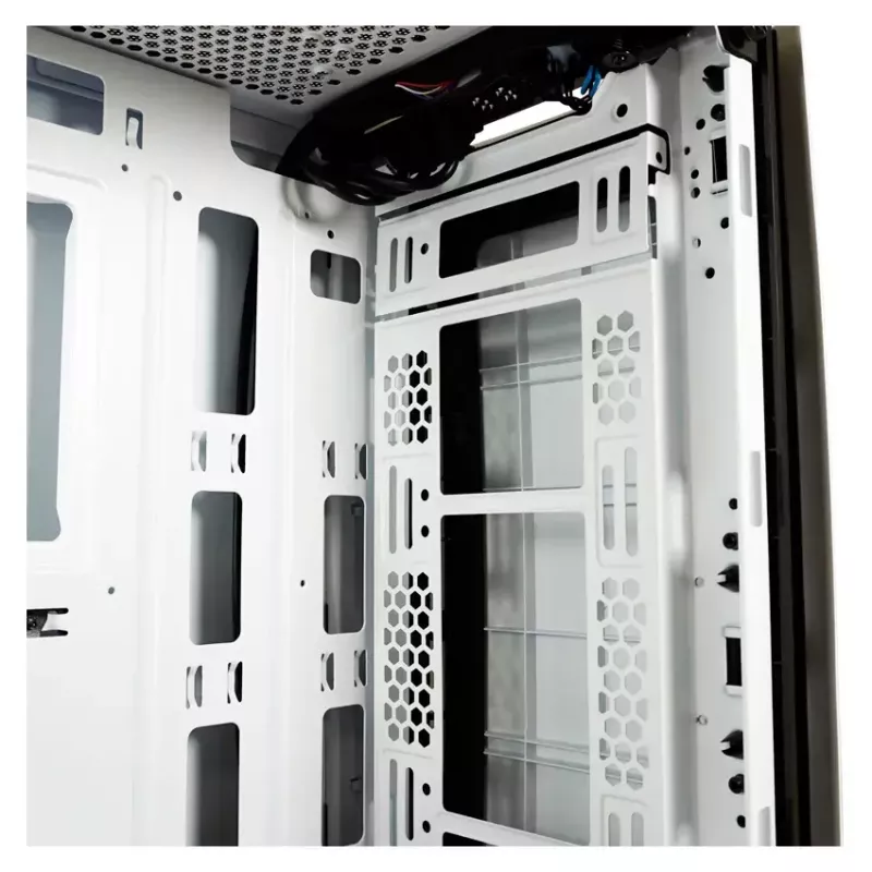 Caja para PC LC-Power Gaming 713W Midi Tower Blanca