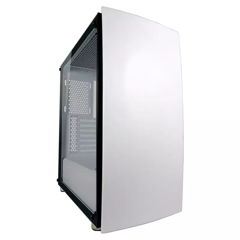 Caja para PC LC-Power Gaming 713W Midi Tower Blanca