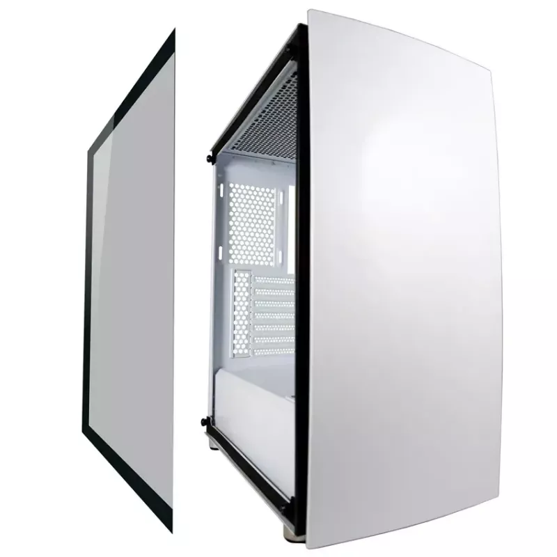 Caja para PC LC-Power Gaming 713W Midi Tower Blanca