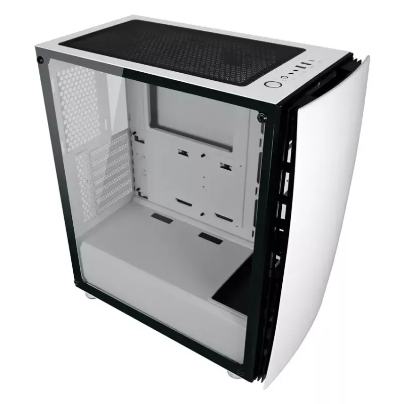 Caja para PC LC-Power Gaming 713W Midi Tower Blanca
