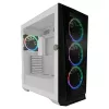 Caja para PC LC-Power Holo-1_X Midi Tower Blanca