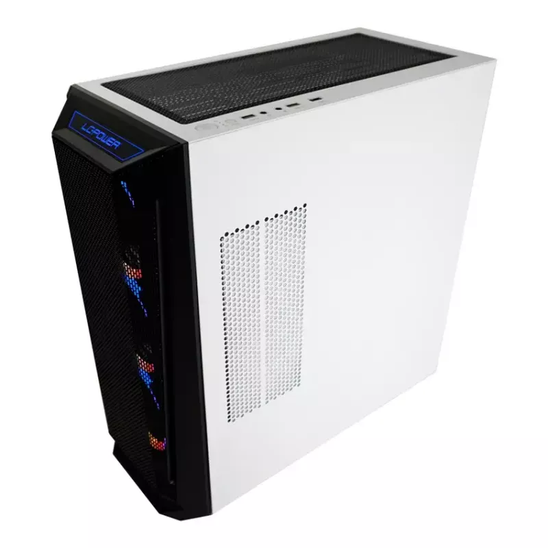Caja para PC LC-Power Holo-1_X Midi Tower Blanca