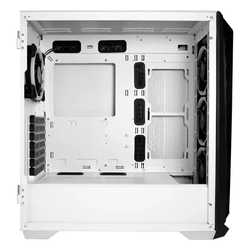 Caja para PC LC-Power Holo-1_X Midi Tower Blanca