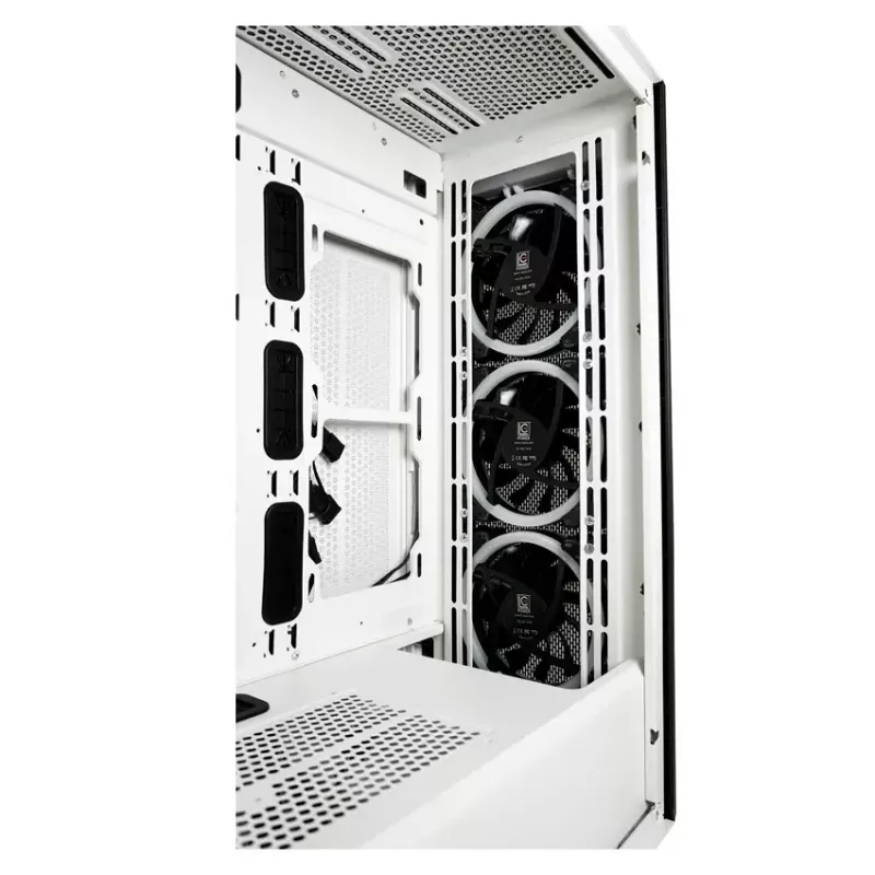Caja para PC LC-Power Holo-1_X Midi Tower Blanca