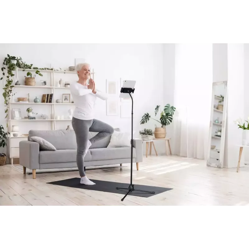 Soporte activo Durable TWIST 894201 móvil smartphone tablet negro