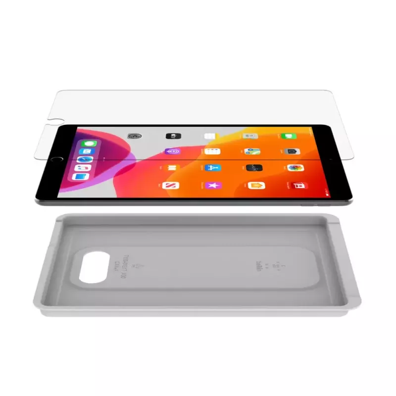 Belkin ScreenForce OVI002ZZ protector de pantalla de cristal templado para iPad de 10,2 pulgadas (7.ª/8.ª/9.ª generación) y iPad Air (2019)