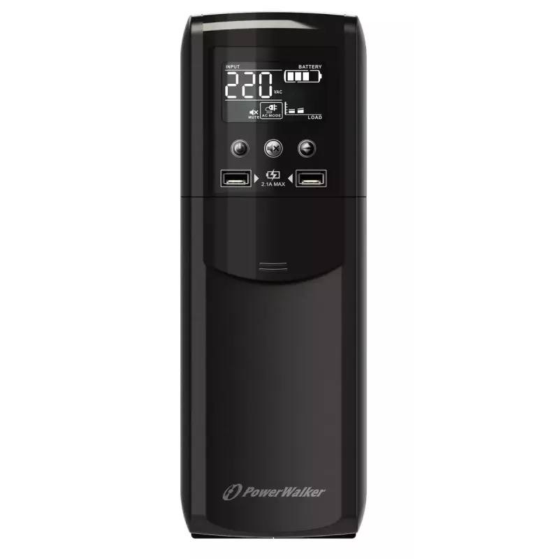 Sistema de alimentación ininterrumpida PowerWalker VI 1000 CSW IEC