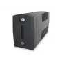 Conceptronic ZEUS02ES SAI de línea interactiva, 850 VA (0,85 kVA), 480 W, 2x Schuko, HID USB, RJ45 entrada/salida, 220-240 V, negro