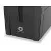 Conceptronic ZEUS02ES SAI de línea interactiva, 850 VA (0,85 kVA), 480 W, 2x Schuko, HID USB, RJ45 entrada/salida, 220-240 V, negro