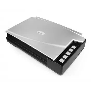 Plustek OpticBook A300 Plus escáner de mesa 600 x 600 DPI A3 negro, plateado