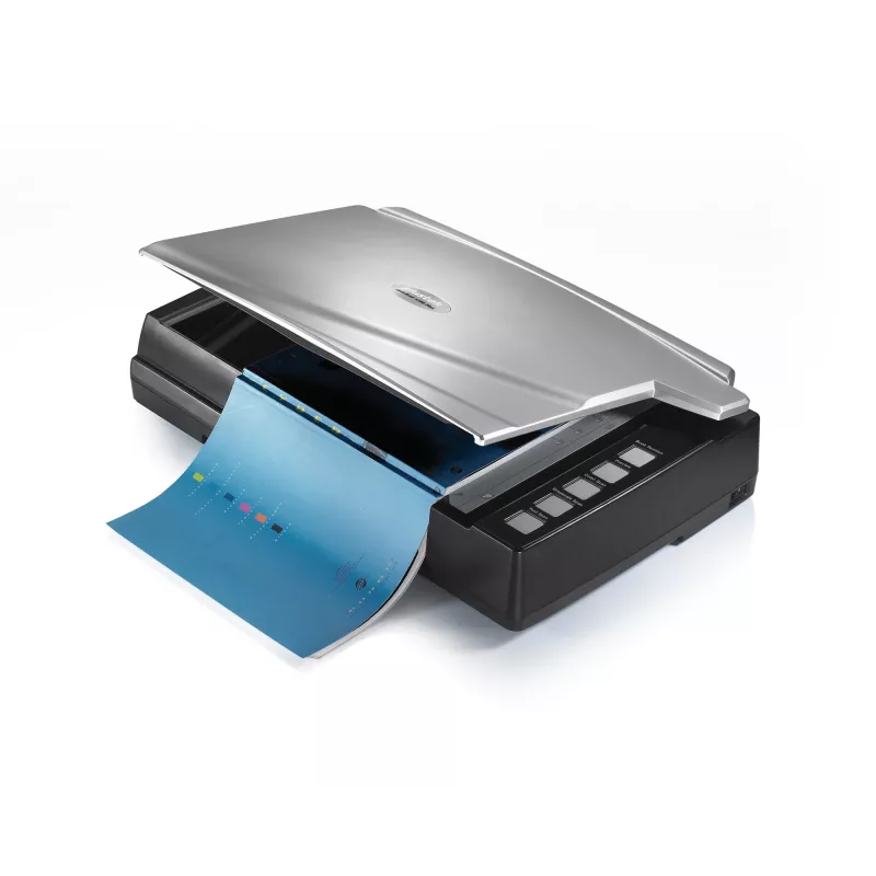 Plustek OpticBook A300 Plus escáner de mesa 600 x 600 DPI A3 negro, plateado