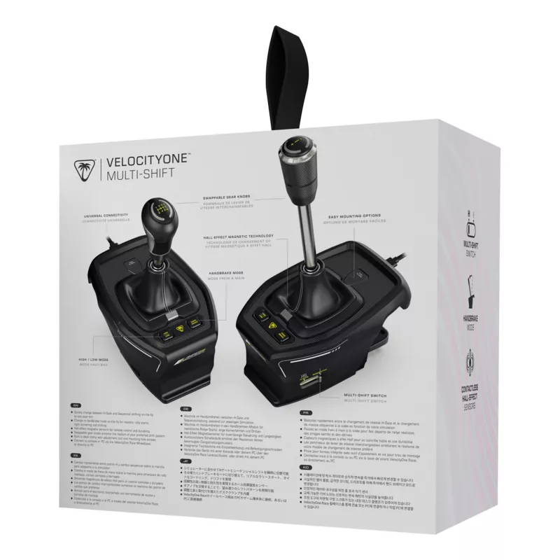 Turtle Beach VelocityOne Multi-Shift palanca de cambios y freno de mano para sim racing para Xbox/PC (TBS-0001-05)