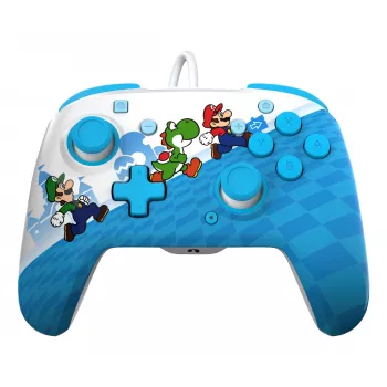 Gamepad PDP Mario Escape REMATCH para Nintendo Switch — USB con cable, D-Pad, botón Home, Multicolor