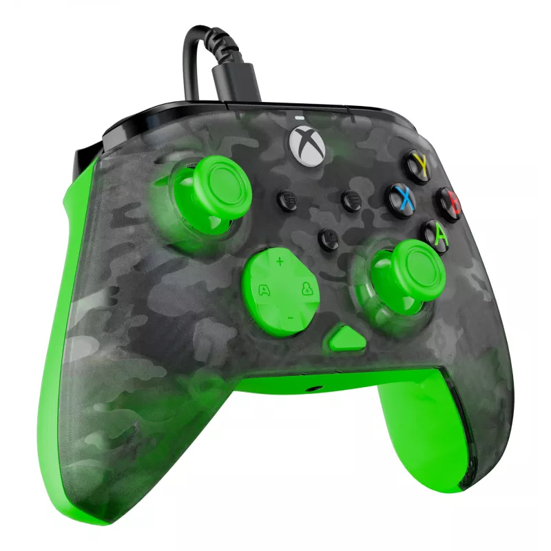 Gamepad Turtle Beach Rematch Core Negro Verde Gris USB con cable