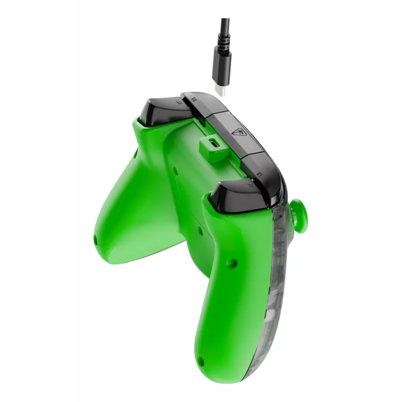 Gamepad Turtle Beach Rematch Core Negro Verde Gris USB con cable