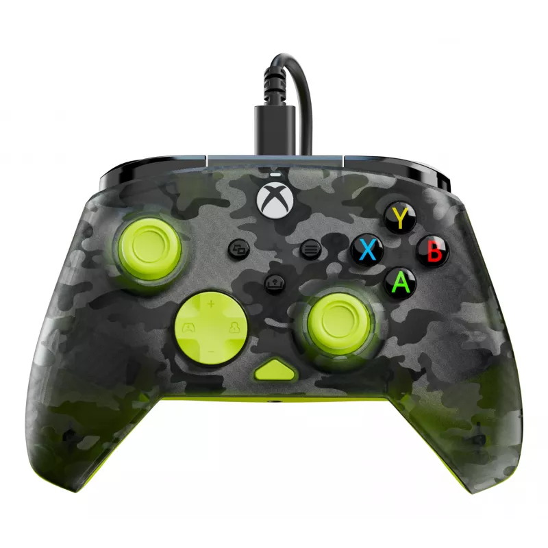 Gamepad Turtle Beach Rematch Core Negro Gris Amarillo USB con cable