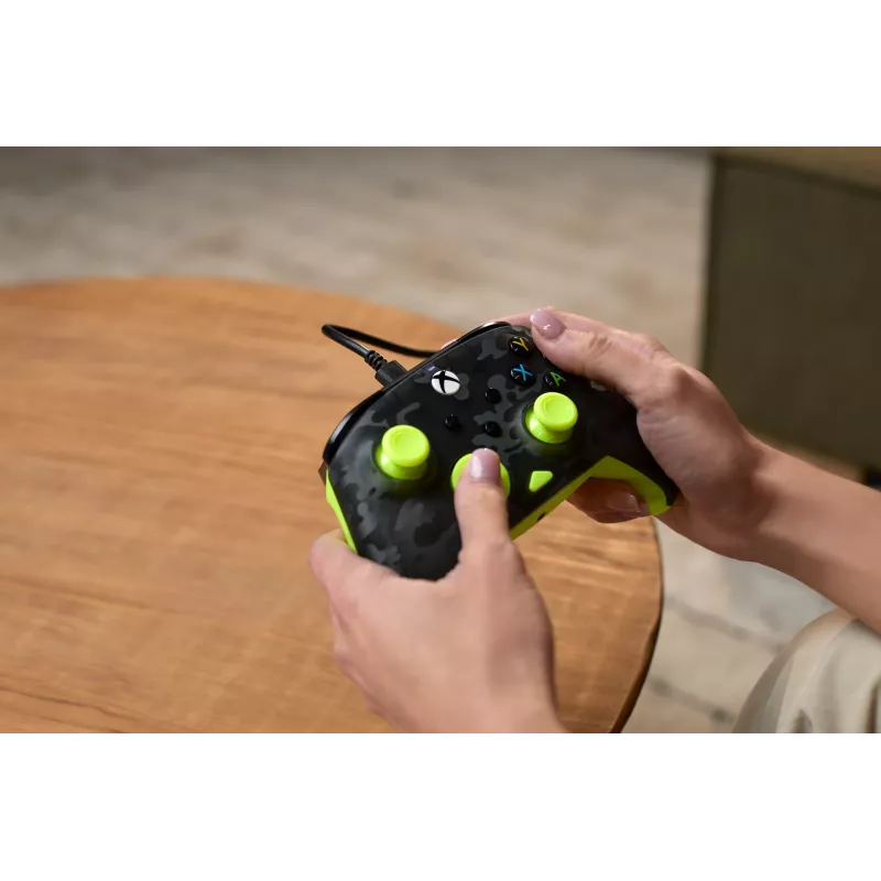 Gamepad Turtle Beach Rematch Core Negro Gris Amarillo USB con cable