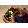 Mando inalámbrico Turtle Beach Rematch TBC-8101-75 para Nintendo Switch, Super Mario Star, negro/amarillo