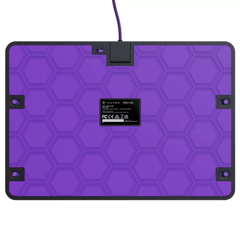 PDP Victrix Pro KO Leverless Fight Stick Gris USB Fightstick PC, PlayStation 4, PlayStation 5