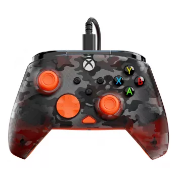 Gamepad Turtle Beach Rematch Core Negro Gris Naranja USB con cable
