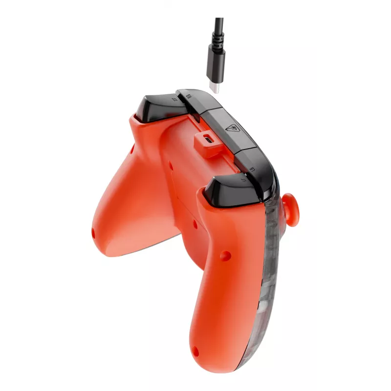 Gamepad Turtle Beach Rematch Core Negro Gris Naranja USB con cable