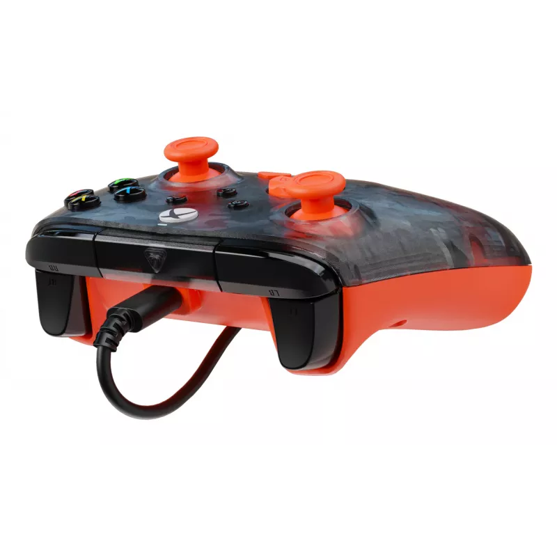 Gamepad Turtle Beach Rematch Core Negro Gris Naranja USB con cable