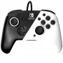 Gamepad PDP Faceoff Deluxe+ Audio Mando con cable Negro y Blanco