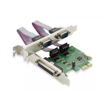 Conceptronic Tarjeta PCI Express 1 puerto paralelo y 2 puertos serie