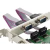 Conceptronic Tarjeta PCI Express 1 puerto paralelo y 2 puertos serie