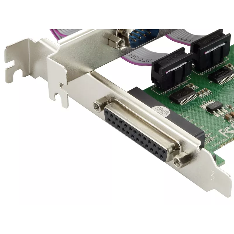 Conceptronic Tarjeta PCI Express 1 puerto paralelo y 2 puertos serie