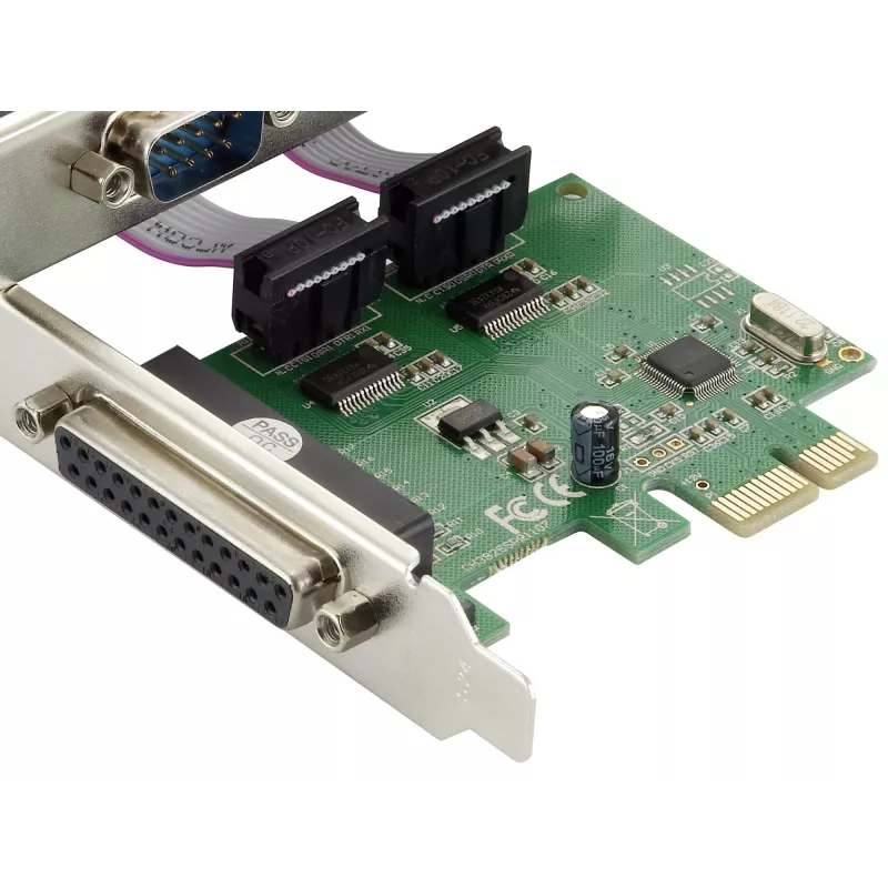 Conceptronic Tarjeta PCI Express 1 puerto paralelo y 2 puertos serie