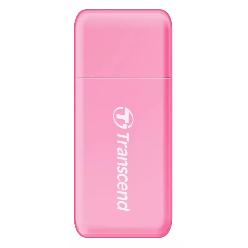 Lector de tarjetas Transcend RDF5 Rosa