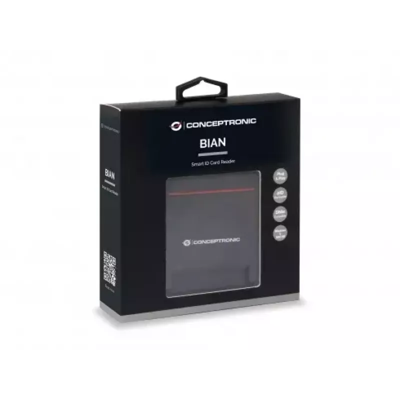 Conceptronic SCR01B Lector de tarjetas Smart-ID