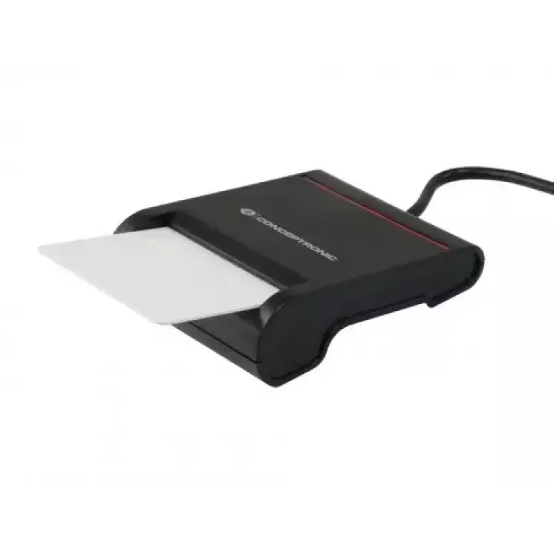 Conceptronic SCR01B Lector de tarjetas Smart-ID