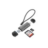Conceptronic BIAN05G Lector de tarjetas 2en1 USB 3.0 Dual Plug, SD/MicroSD 3.0, UHS-I