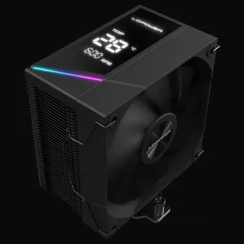 Ventilador LC-Power LC-CC-120-DB6 12 cm Negro 600-2200 RPM FDB