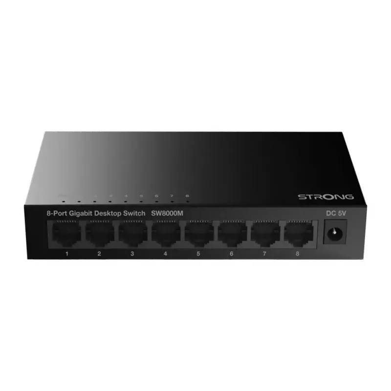 Strong SW8000M Switch de red Gigabit Ethernet 8 puertos 16 Gbit/s