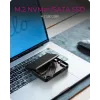 ICY BOX IB-CR601M-C31 Caja SSD Negra M.2
