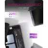 ICY BOX IB-CR602M-C31 Caja SSD Negra M.2