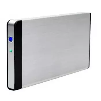 Caja para HDD Fantec FB-C25US2 Plata 2,5 pulgadas alimentada por USB
